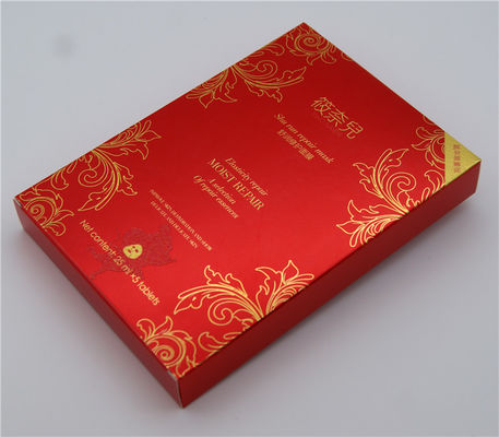 ডিসপোজেবল 350gsm পিচবোর্ড কসমেটিক প্যাকেজিং বাক্সগুলি কাস্টম লোগো