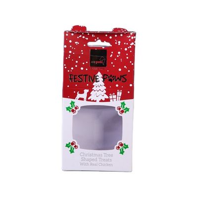 ক্রিয়েটিভ উপস্থাপনা প্যাকেজিং সিএমওয়াইকে উইন্ডোড উপহার বক্সগুলি কাস্টম লোগো